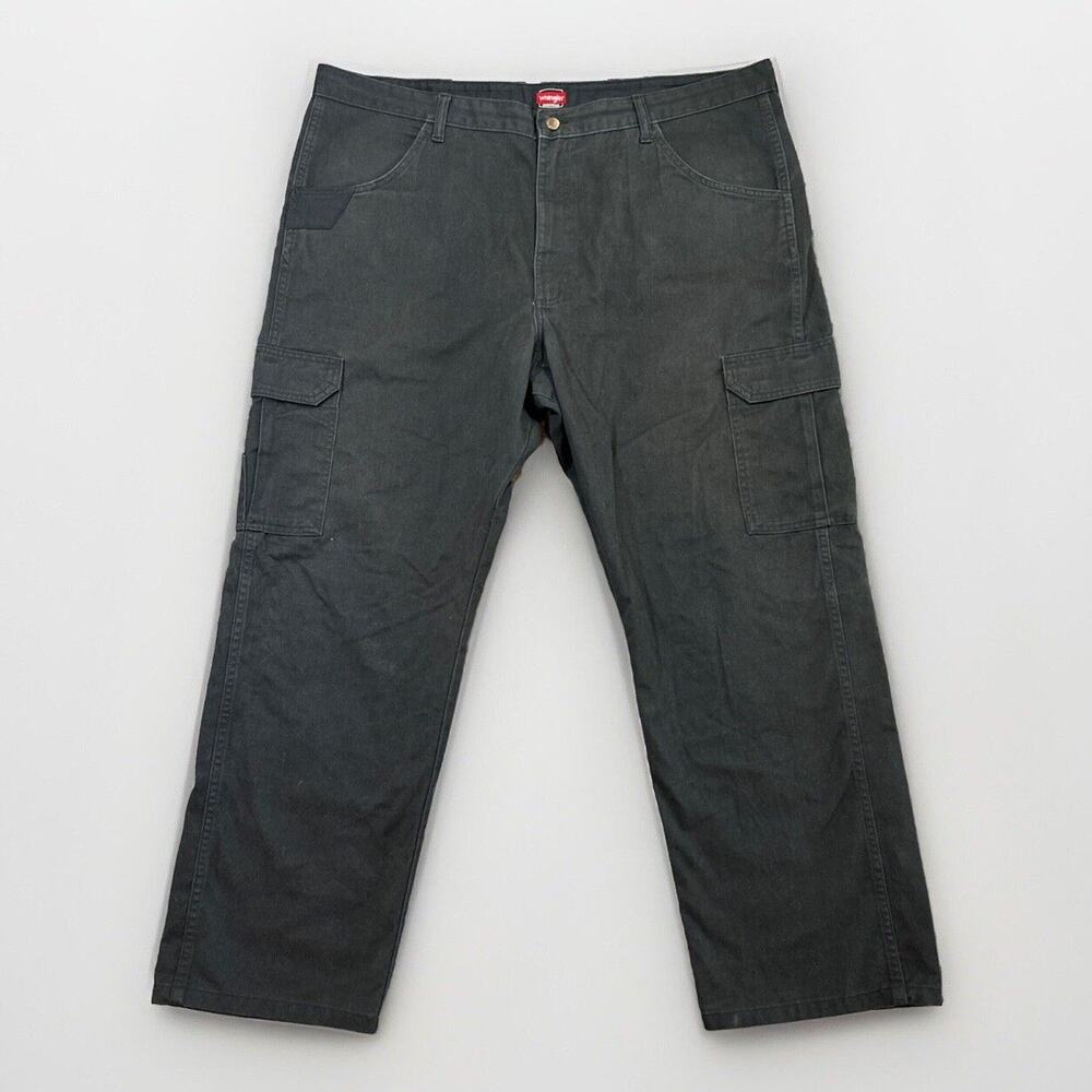 Wrangler Workwear Cargo Pants Men's Size‎ 42x30 Black Pants Work Pants
